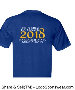 Bayside Adult USA Union Made T-Shirt Design Zoom