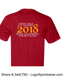 Bayside Adult USA Union Made T-Shirt Design Zoom